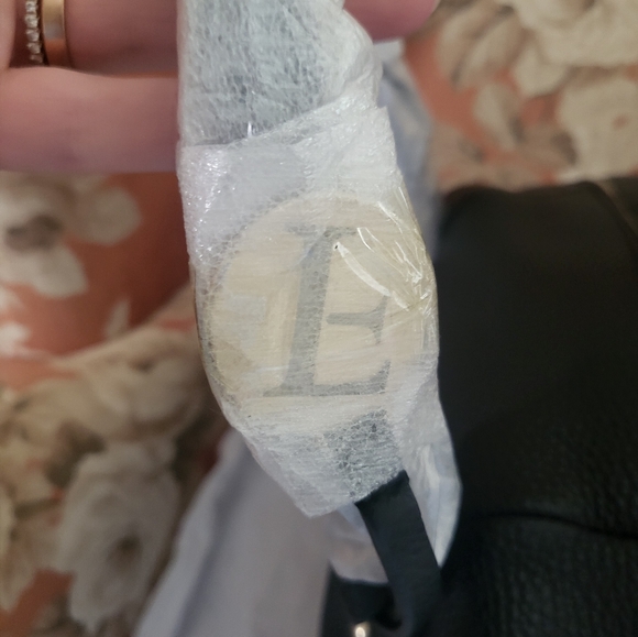 RARE FURLA Leather Black Bag NWT - Picture 4 of 5